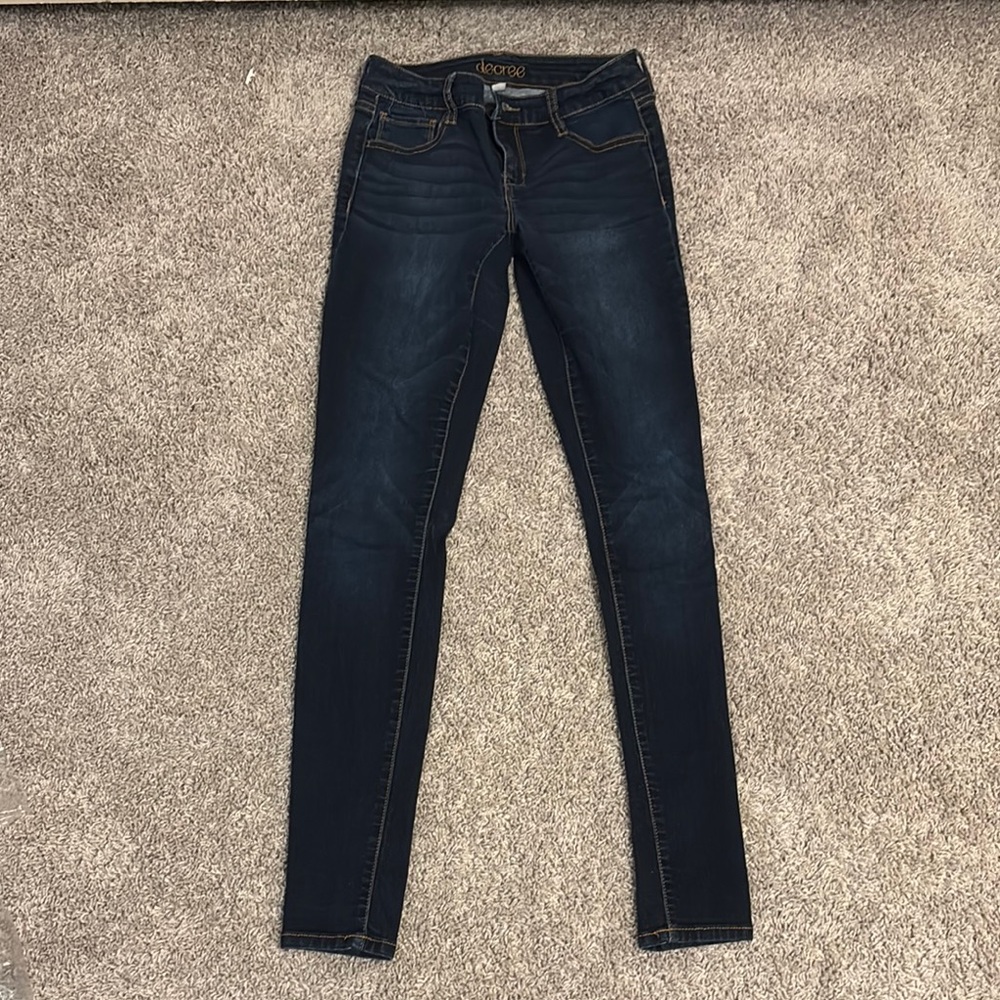 Women's Dark Blue Jeans